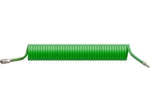 Шланг полиурет. спиральный ф 8/12 мм c быстросъемн. соед. ECO (длина 15 м) (AHU-1580)