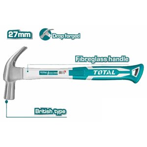 Молоток 27 мм TOTAL THT73227