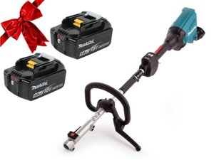 Мультидвигатель аккум. MAKITA DUX 60 Z + АКЦИЯ (BL1850B 2 шт.) (18+18 В, 2 акк., 5.0 А/ч, Li-Ion, вес 4.1 кг)