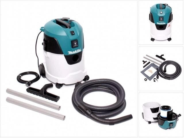 Пылесос MAKITA VC 2512 L (1000 Вт, 25 л, класс: L, самоочистка: полуавтомат) от компании ООО "ИнструментЛюкс" - фото 1