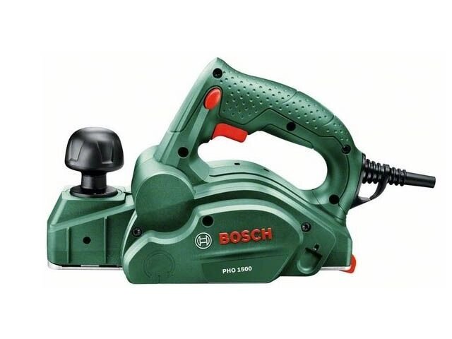 Рубанок электрический BOSCH PHO 1500 в кор. (550 Вт, шир. до 82 мм, глуб. до 1.5 мм) от компании ООО "ИнструментЛюкс" - фото 1