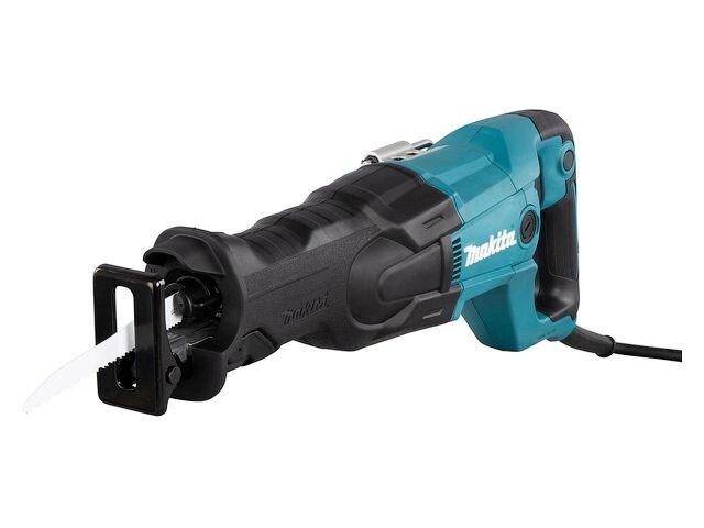 Сабельная пила MAKITA JR 3061 T в чем. + набор полотен (1250 Вт, дерево до 255 мм, металл до 20 мм) от компании ООО "ИнструментЛюкс" - фото 1