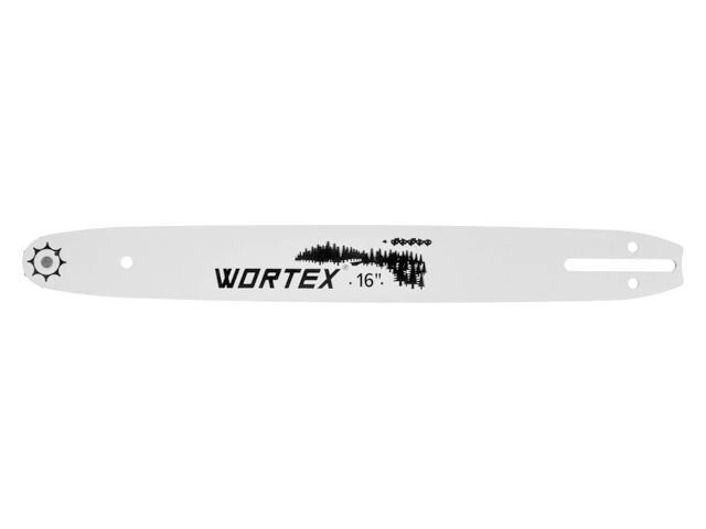 Шина 40 см (16") 3/8" LP 1.3 мм 7 зуб. WORTEX для EC 4020-1, ЕС 4024-1, ЕС 4024 SF от компании ООО "ИнструментЛюкс" - фото 1