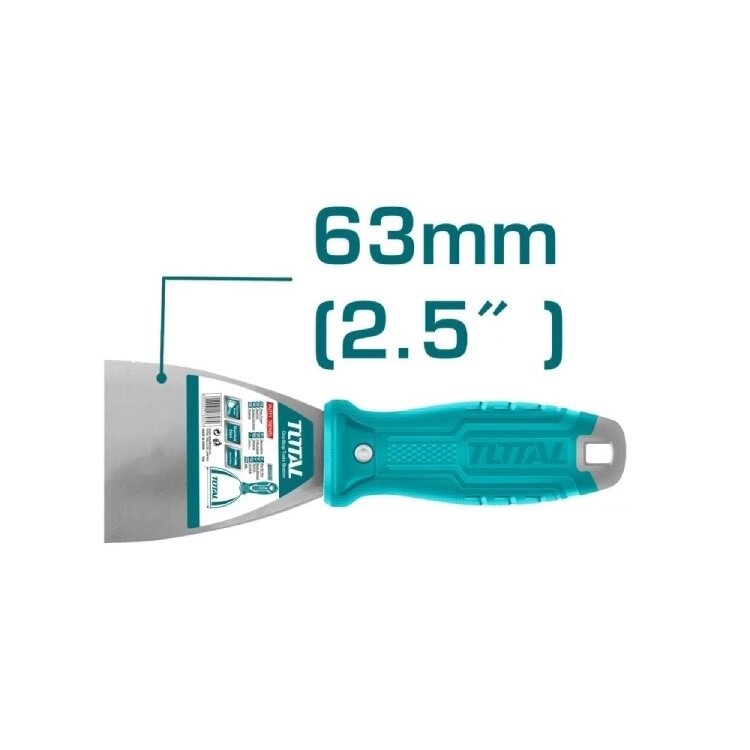 Шпатель 63 мм TOTAL THT836326 от компании ООО "ИнструментЛюкс" - фото 1