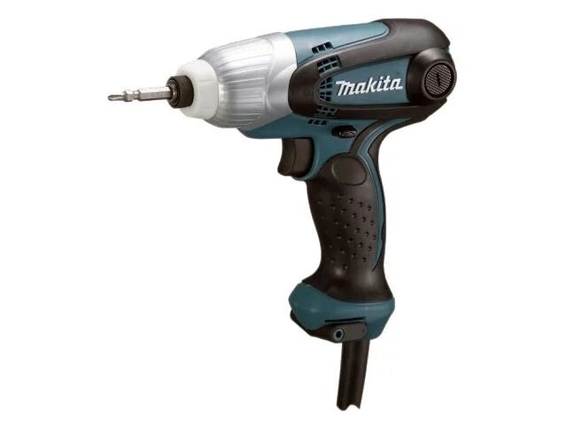 Шуруповерт ударный MAKITA TD 0100 в кор. (230 Вт, патрон внутр. шестигр. 1/4", 100 Нм,) от компании ООО "ИнструментЛюкс" - фото 1