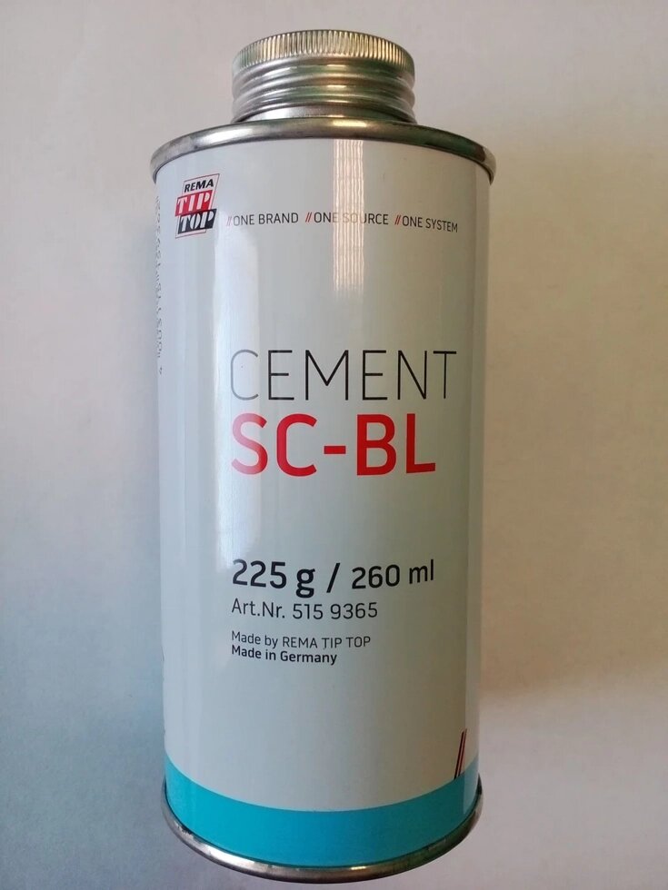 Специальный цемент клей SC-BL, 225г REMA TIP-TOP (без кисточки) от компании ООО "ИнструментЛюкс" - фото 1