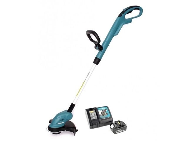 Триммер аккум. MAKITA LXT DUR 181 RF (18.0 В, 1 акк., 3.0 А/ч, Li-Ion, 26 см, с головкой, вес 2.6 кг) от компании ООО "ИнструментЛюкс" - фото 1