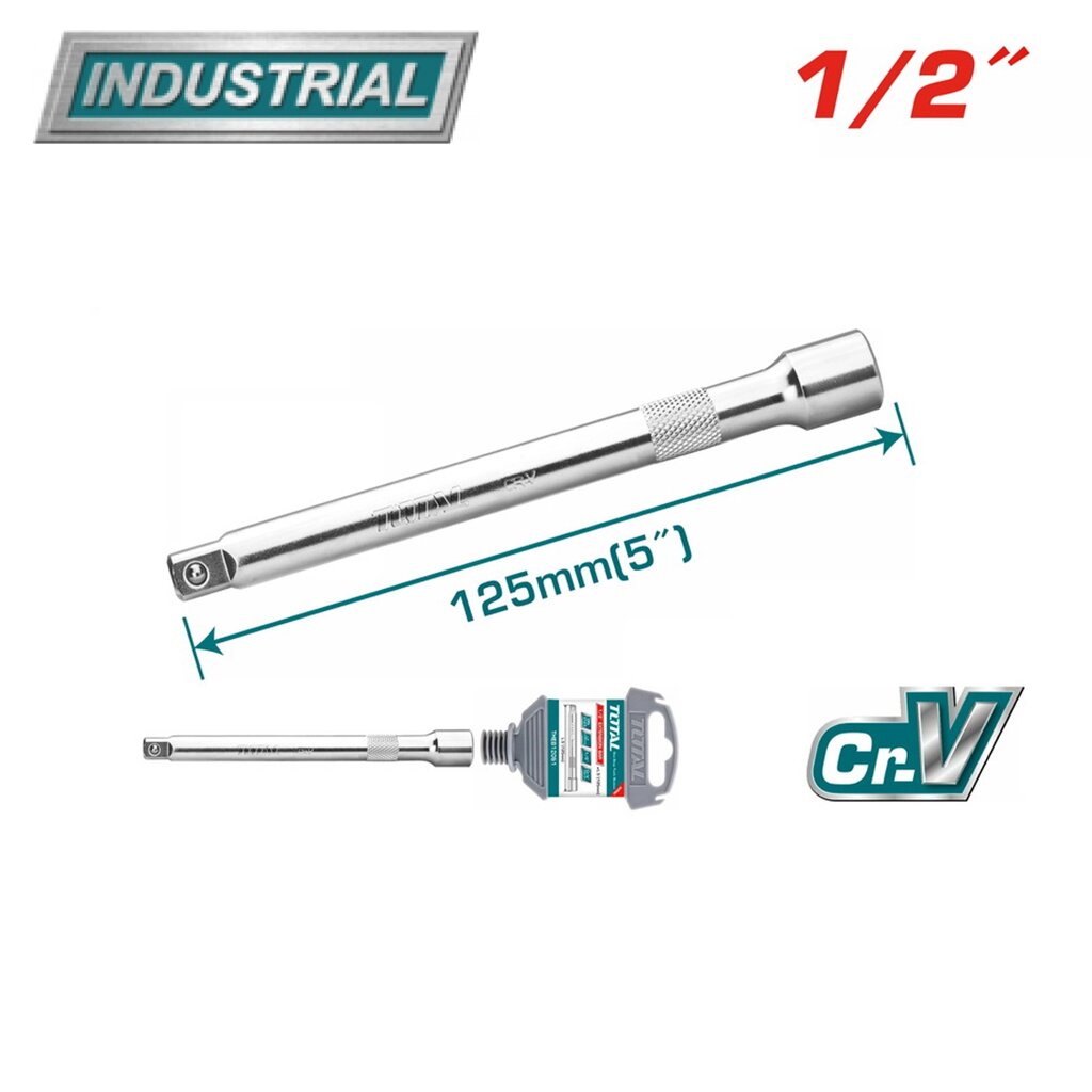 Удлинитель 1/2 " 125 мм TOTAL THEB12051 от компании ООО "ИнструментЛюкс" - фото 1