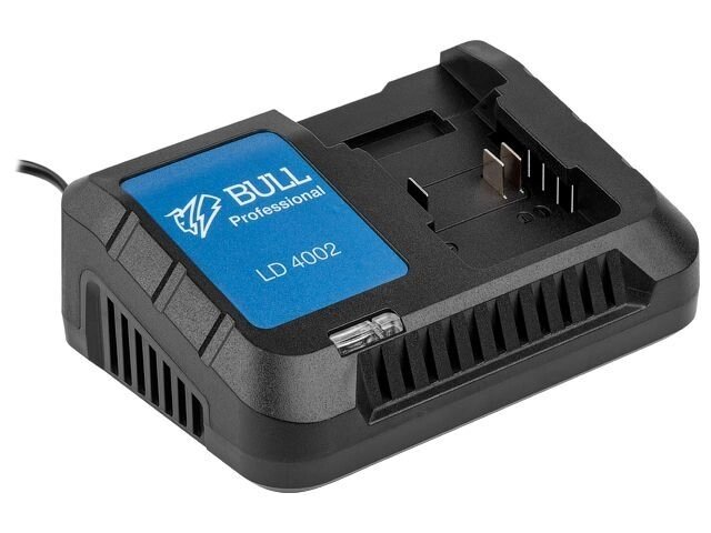 Зарядное устройство BULL LD 4002 1 слот, 4 А XLTpro (18.0 В, 4.0 А, быстрая зарядка) от компании ООО "ИнструментЛюкс" - фото 1