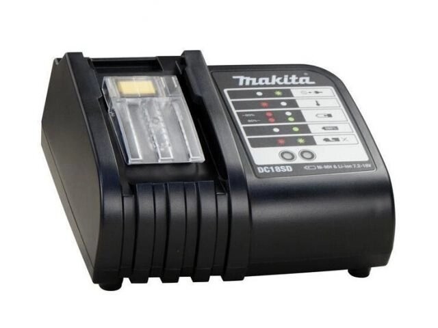 Зарядное устройство MAKITA DC 18 SD (14.4 - 18.0 В, 3.0 А, стандартная зарядка) от компании ООО "ИнструментЛюкс" - фото 1