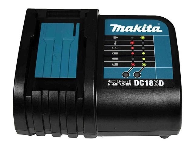 Зарядное устройство MAKITA DC 18 SD (14.4 - 18.0 В, 3.0 А, стандартная зарядка) от компании ООО "ИнструментЛюкс" - фото 1