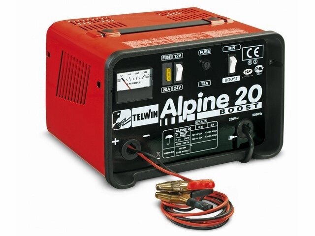 Зарядное устройство TELWIN ALPINE 20 BOOST (12В/24В) (807546) от компании ООО "ИнструментЛюкс" - фото 1