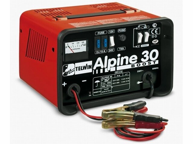 Зарядное устройство TELWIN ALPINE 30 BOOST (12В/24В) (807547) от компании ООО "ИнструментЛюкс" - фото 1