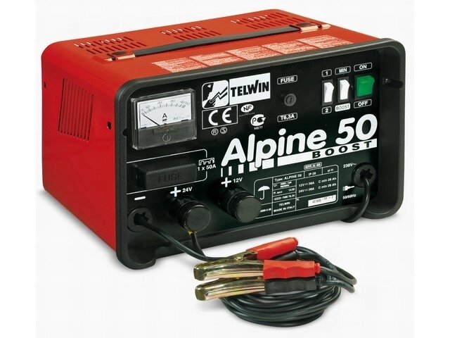 Зарядное устройство TELWIN ALPINE 50 BOOST (12В/24В) (807548) от компании ООО "ИнструментЛюкс" - фото 1