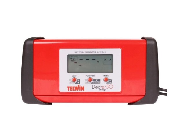 Зарядное устройство TELWIN DOCTOR CHARGE 50 (6В/12В/24В) (807598) от компании ООО "ИнструментЛюкс" - фото 1
