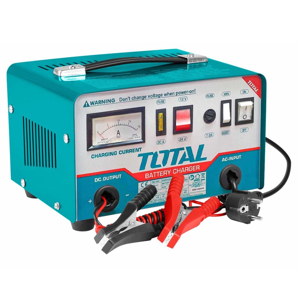 Зарядное устройство TOTAL TBC1601 от компании ООО "ИнструментЛюкс" - фото 1