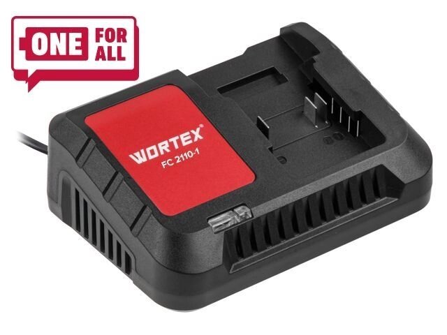 Зарядное устройство WORTEX FC 2110-1 ALL1 XLT 1 слот, 4 А (быстрая зарядка) от компании ООО "ИнструментЛюкс" - фото 1