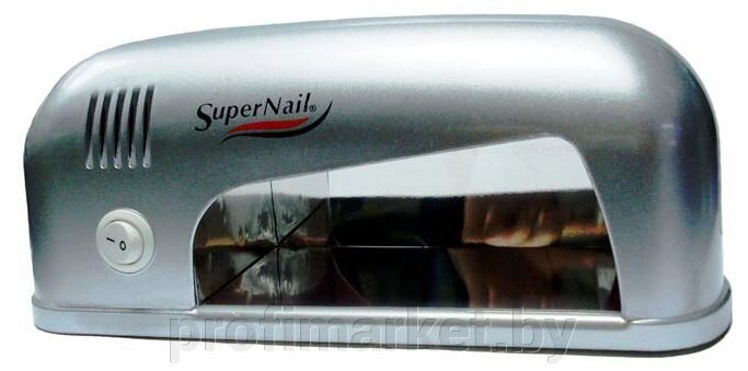 Лампа Super Nail (silver, серебрянная, 9 W) от компании ИП Сможевский Олег Александрович - фото 1