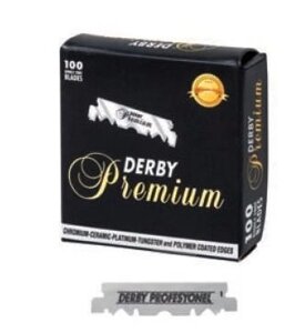 Лезвия Derby Premium (лезвия, половинки, 100шт.)