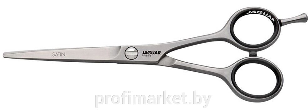 Ножницы парикмахерские прямые Jaguar White Line Satin 6.5 с чехлом от компании ИП Сможевский Олег Александрович - фото 1