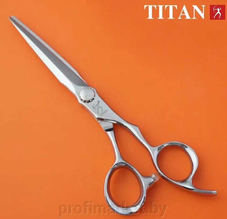 Ножницы парикмахерские Titan size 6.25 прямые CN602 от компании ИП Сможевский Олег Александрович - фото 1