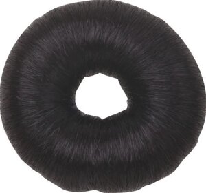 Валик Profi line (для причесок, круглый, черный, из искусственного волоса)