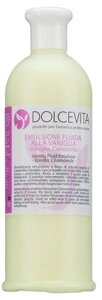 Эмульсия Dolcevita (после депиляции "Ваниль", Vanilla Fluid Emulsion, 500мл.)