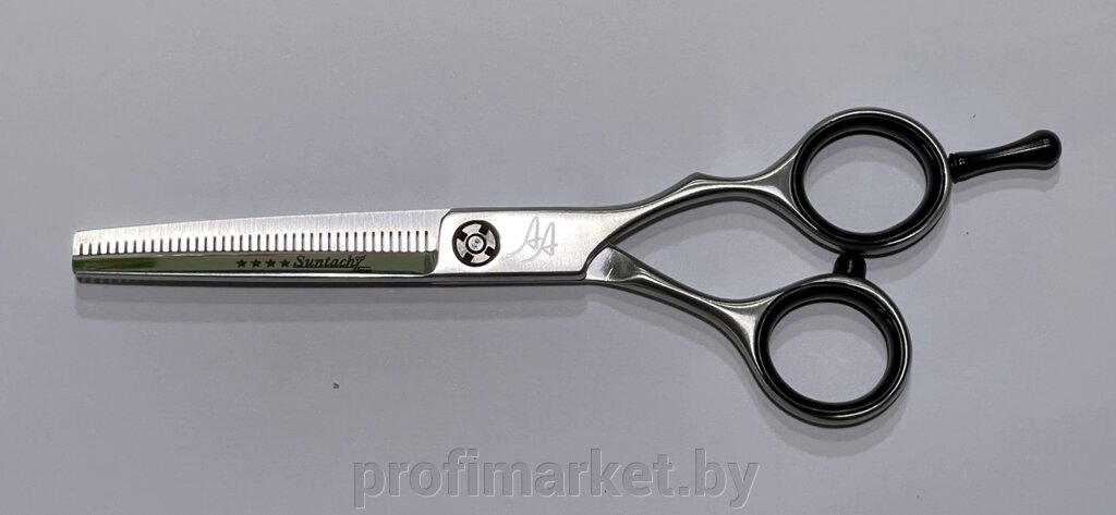 Ножницы парикмахерские Suntachi 416 Black Line size 5.50 филировочные чехол - розница