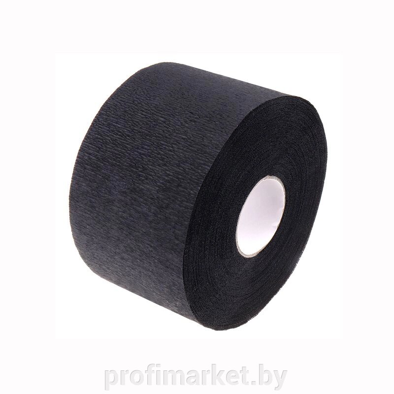 Воротнички PROFI line BLACK бумажные в рулончиках 100шт. - распродажа