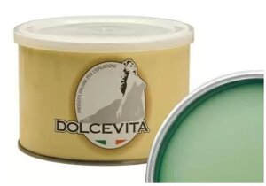 Воск для депиляции Dolcevita (в банке, Ester Green Olive Oil, Олива, 800мл.)