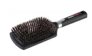 Щетка массажная BaBylissPro Paddle Brush широкая натуральная щетина BABBB1E
