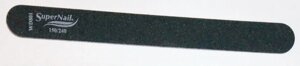 Пилка Super Nail (150/240, Wooden, черная, прямая)