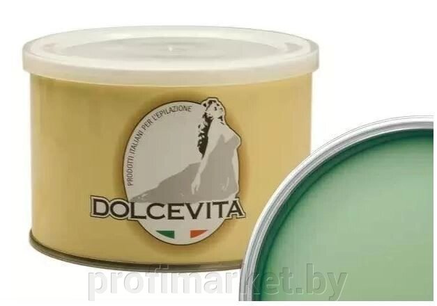 Воск для депиляции Dolcevita (в банке, Ester Green Olive Oil, Олива, 800мл.) от компании ИП Сможевский Олег Александрович - фото 1