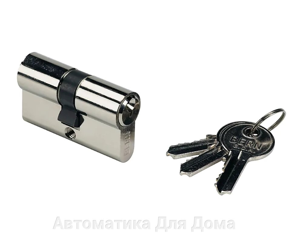 Цилиндр с ключами для замка 80 мм ключ-ключ для замка и калитки от компании Автоматика Для Дома - фото 1
