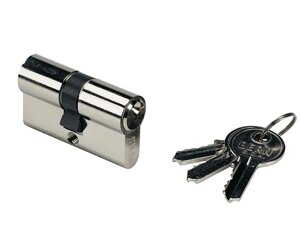 Цилиндр с ключами для замка 80 мм ключ-ключ для замка и калитки