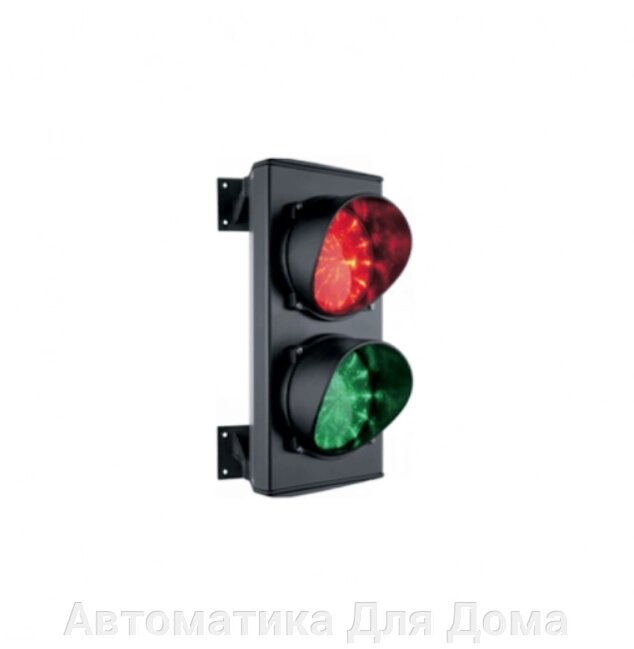 Светофор светодиодный, 2-секционный, красный-зелёный, 230В от компании Автоматика Для Дома - фото 1