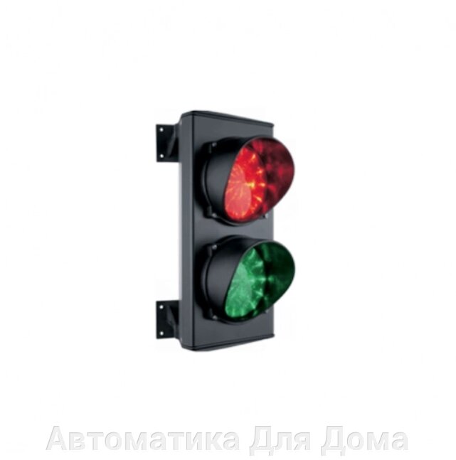 Светофор светодиодный, 2-секционный, красный-зелёный, 24В от компании Автоматика Для Дома - фото 1