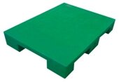 Поддон пластиковый сплошной 800х600х150 мм (зелёный)