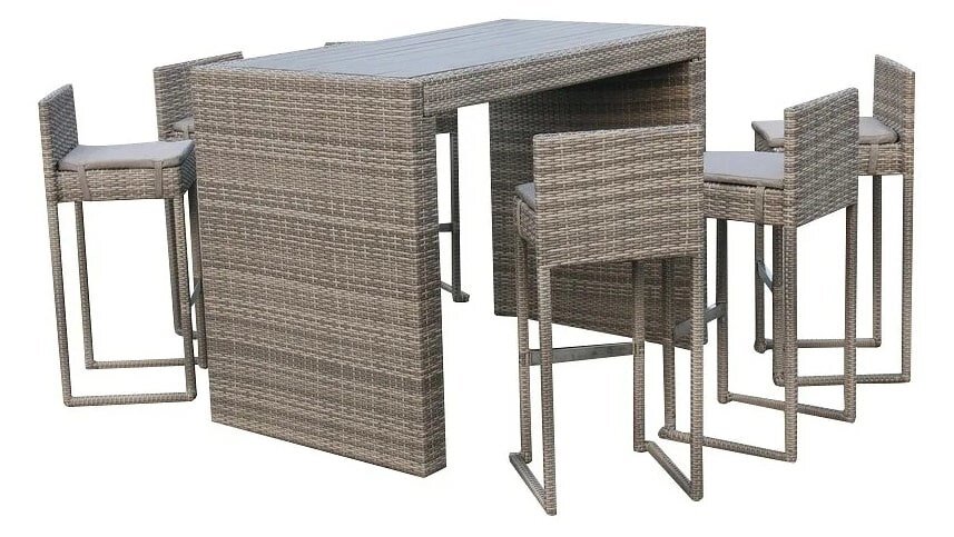 Барный комплект мебели T390GD Y390G-W78 Grey от компании Интернет-магазин «Hutki. by» - фото 1