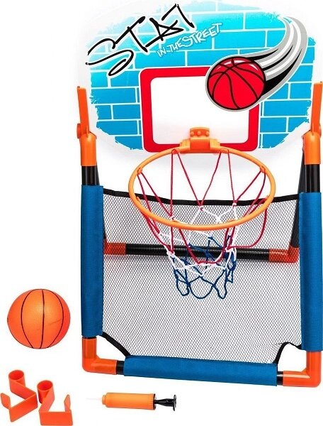 Баскетбольный щит 2 в 1 с креплением на дверь без насоса от компании Интернет-магазин «Hutki. by» - фото 1