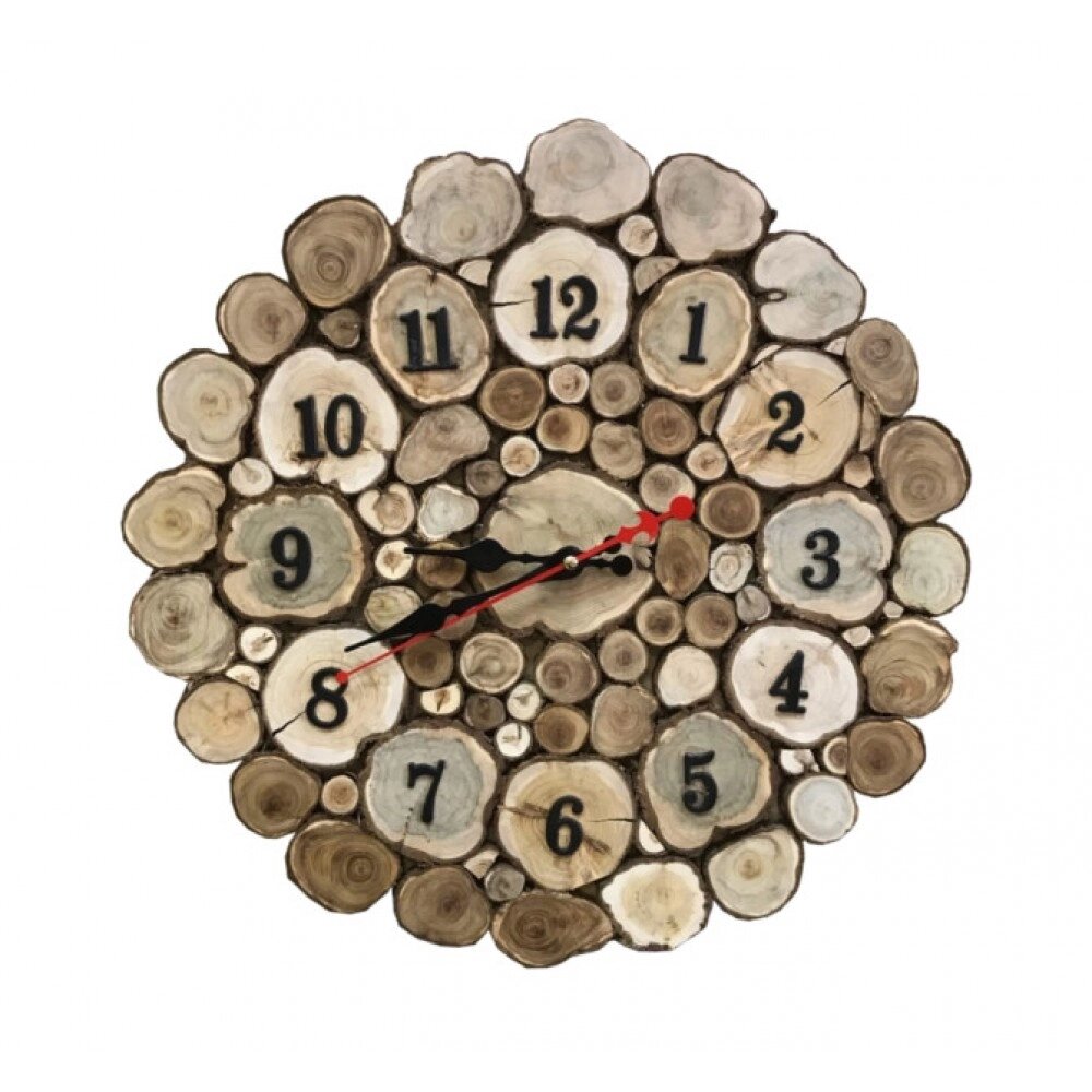 Часы из можжевельника от компании Интернет-магазин «Hutki. by» - фото 1