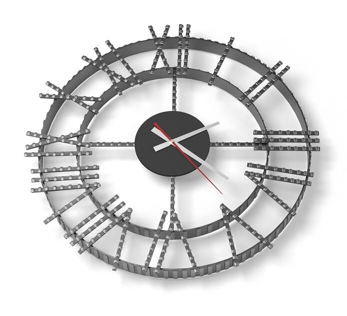 Часы кованые Везувий 1S от компании Интернет-магазин «Hutki. by» - фото 1