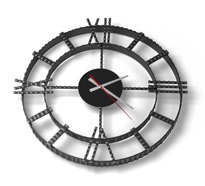 Часы кованые Везувий 2Ч от компании Интернет-магазин «Hutki. by» - фото 1