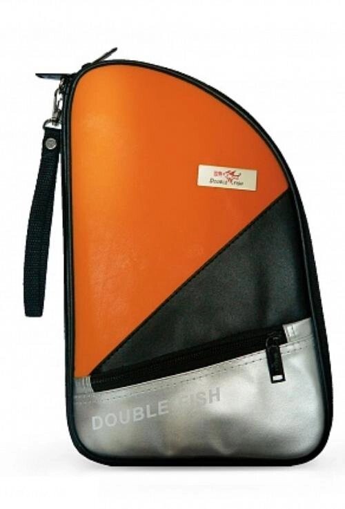 Чехол для теннисной ракетки   DOUBLE FISH оранжевый от компании Интернет-магазин «Hutki. by» - фото 1