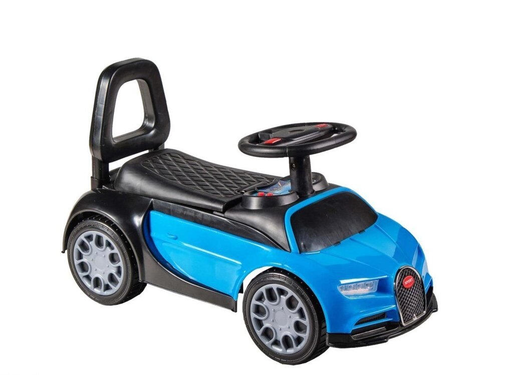 Детская каталка KidsCare Bugatti 621 (синий) от компании Интернет-магазин «Hutki. by» - фото 1