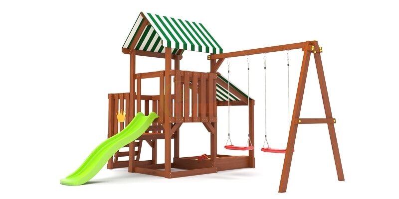 Детская площадка для дачи Савушка TooSun 5 от компании Интернет-магазин «Hutki. by» - фото 1