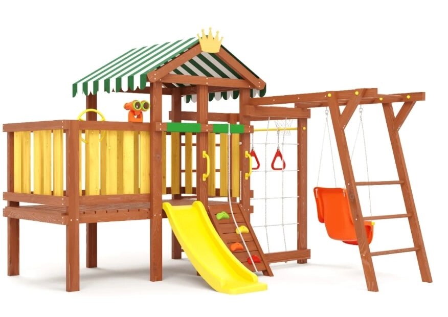 Детская спортивная площадка для дачи Савушка Baby Play 2 от компании Интернет-магазин «Hutki. by» - фото 1