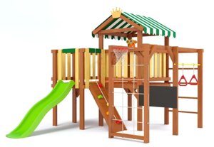 Детская спортивная площадка для дачи Савушка Baby Play 8