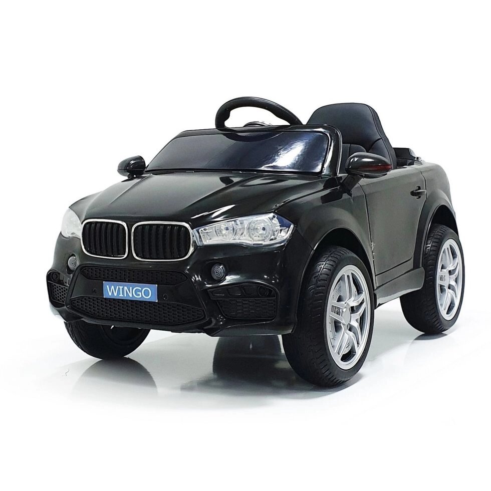 Детский электромобиль Wingo BMW M3 LUX Черный от компании Интернет-магазин «Hutki. by» - фото 1