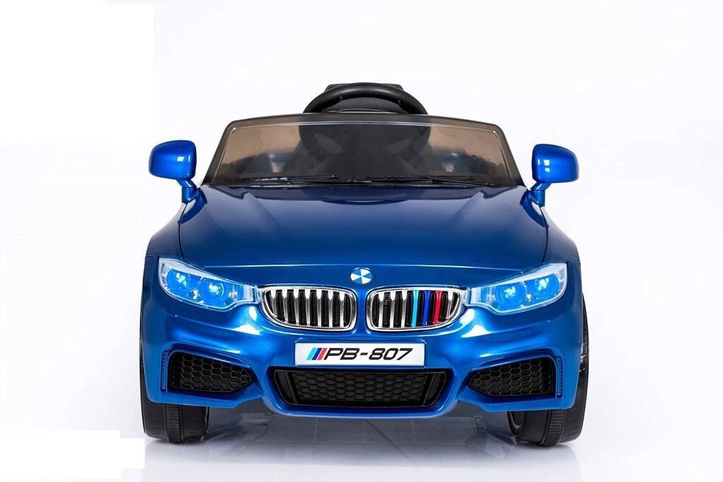 Детский электромобиль Wingo BMW M4 LUX синий лак от компании Интернет-магазин «Hutki. by» - фото 1